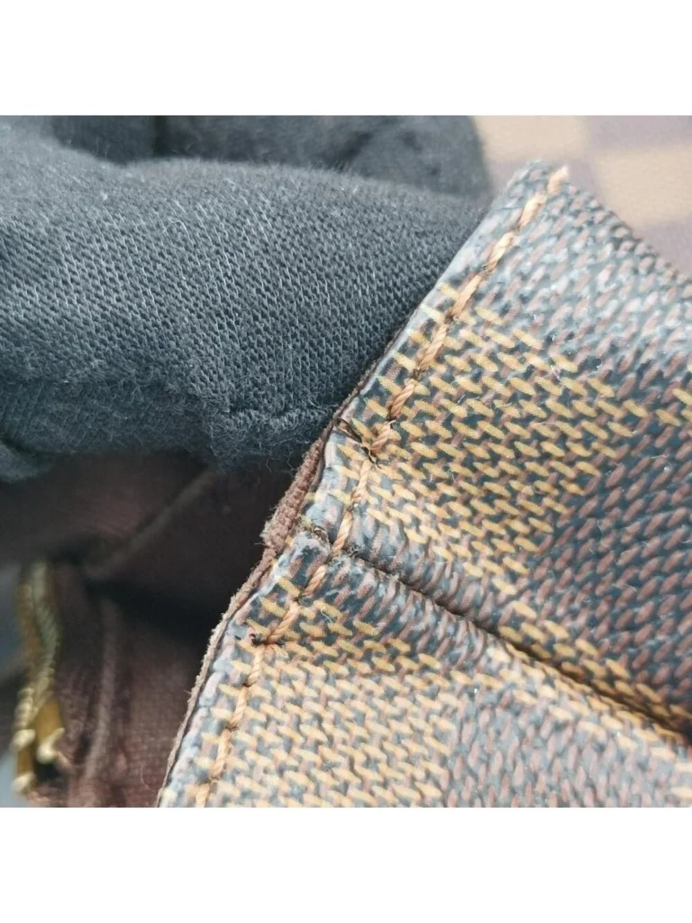 Louis Vuitton Cabas Beaubourg Ebene Damier Canvas Tote